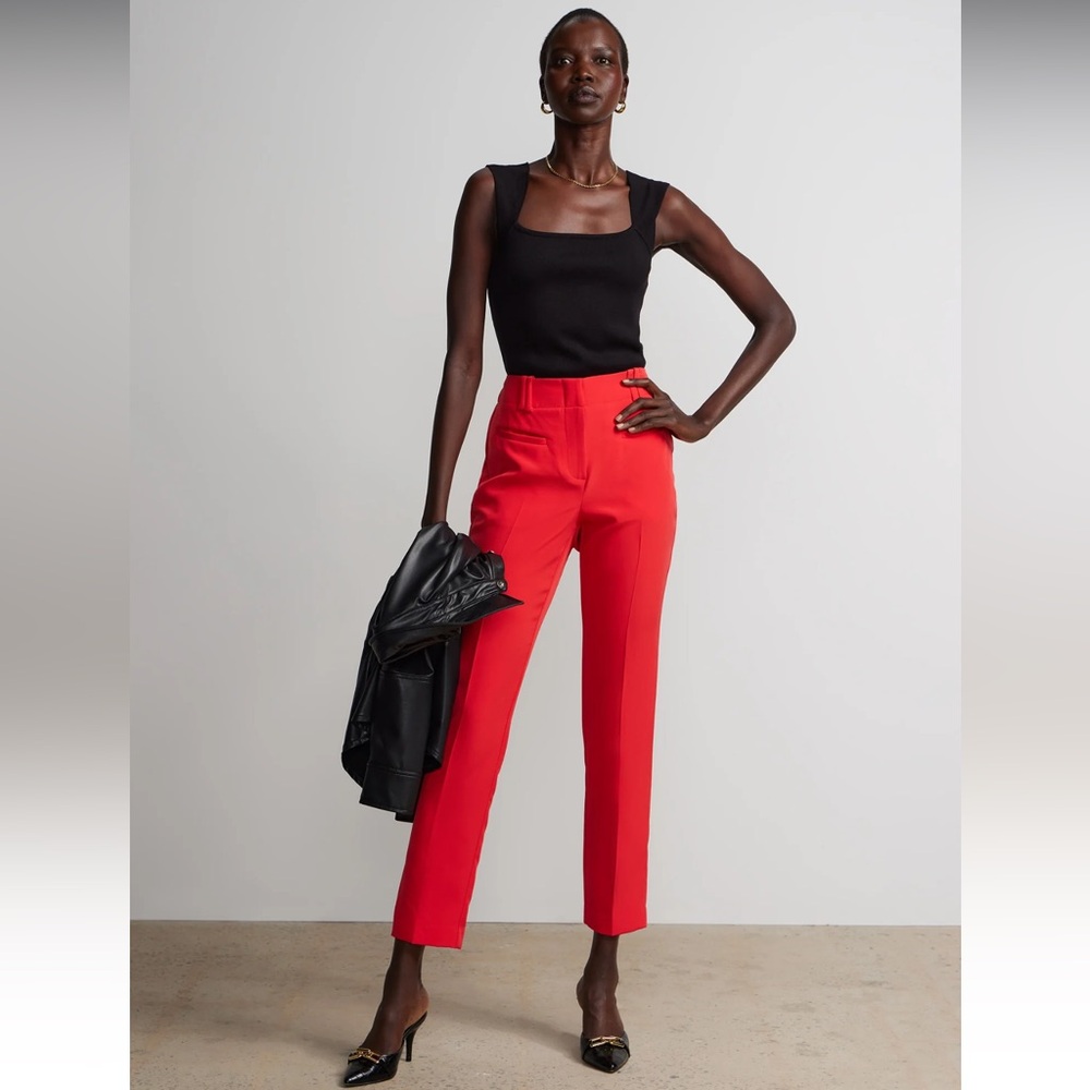 High rise pants